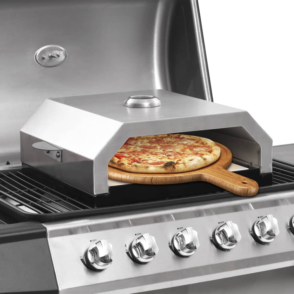 Piec do pizzy z kamieniem ceramicznym do grilla węglowego gazowego v1474(Unico/Multicolor)
