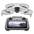 DJI Flip z kontrolerem RC 2 z wyświetlaczem, dron Follow Me z kamerą 4K UHD dla dorosłych, masa poniżej 249 g, 3-osiowy gimbal, transmisja wideo 13 km, start z dłoni i 31 min lotu(DJI Flip (RC 2))