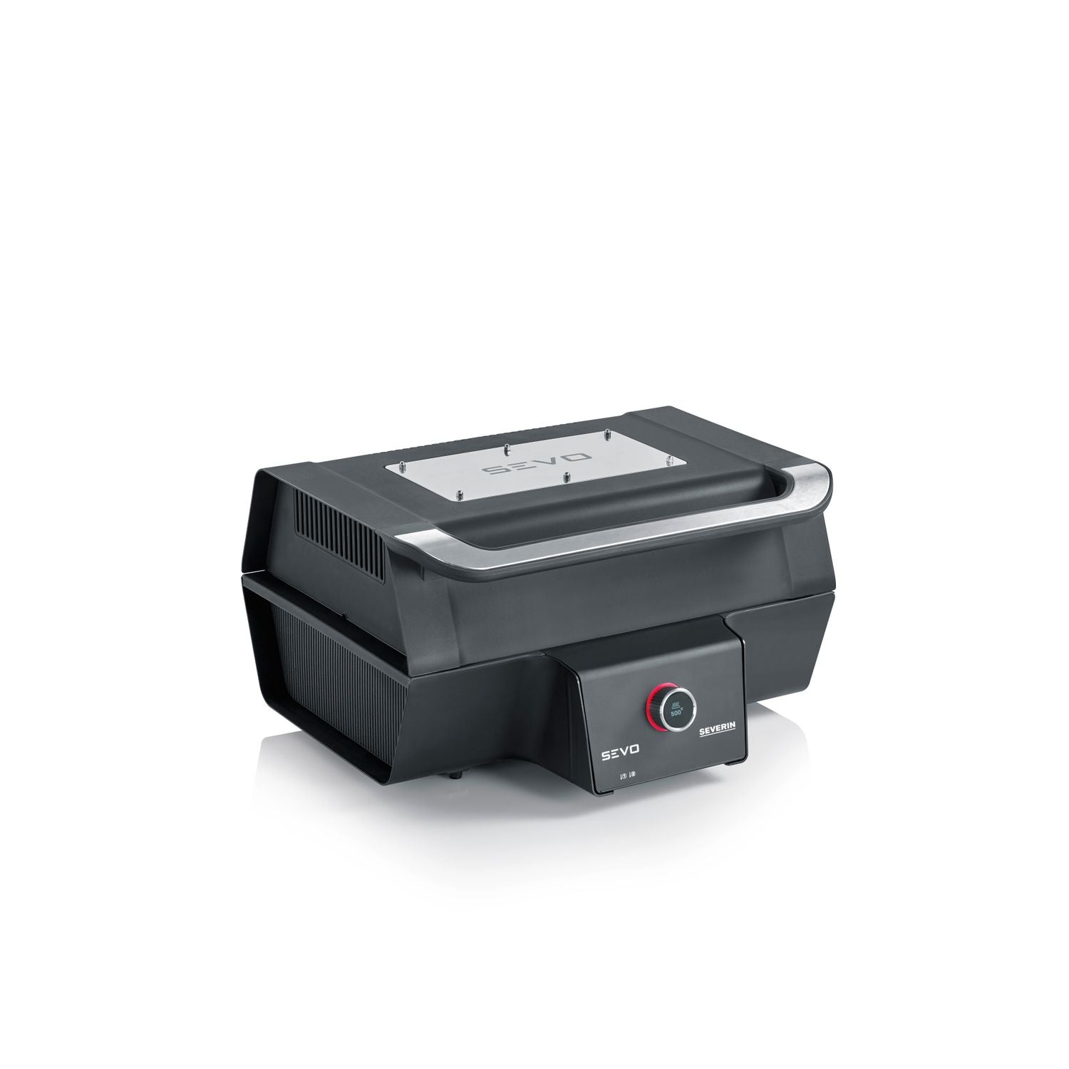 Grill elektryczny Severin Sevo GT Black Pg 8106 z cyfrowym wyświetlaczem OLED(Por omisión)