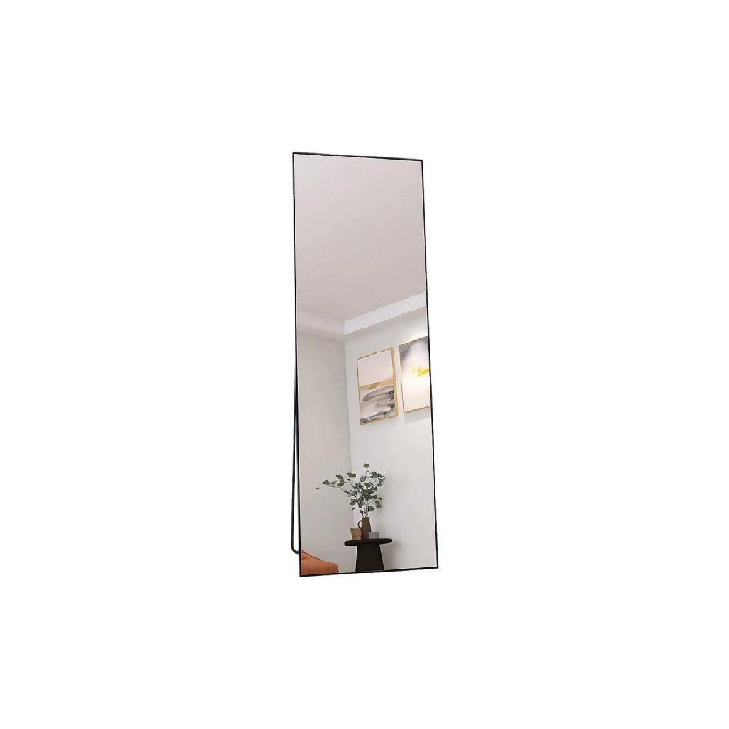 Nowoczesne Lustro Wolnostojące z Ramą w Stylu Minimalistycznym