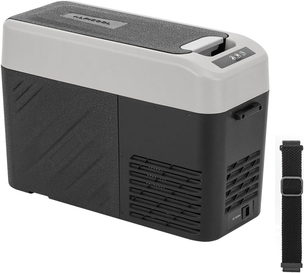 Alpicool KCF15 lodówka przenośna 12 V, elektryczna zamrażarka(15L)