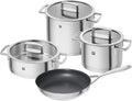 ZWILLING Kochtopf-Set, 5-tlg., 4 Deckel, Induktionsgeeignet, Edelstahl, Vitality(4 szt/Zestaw garnków z patelniami/Pojedynczy)