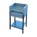 Flores Cortes - Grill 3-poziomowy Zujar Model 500 x 400 x 1000 mm. Na drewno opałowe i węgiel drzewny.(Por omisión)
