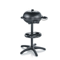 Grill elektryczny Severin z nóżkami i pokrywką, str. 8541(Por omisión)