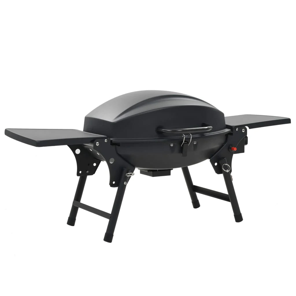 Grill gazowy przenośny z 1 strefą grzewczą, czarny V3770(Unico/Negro)