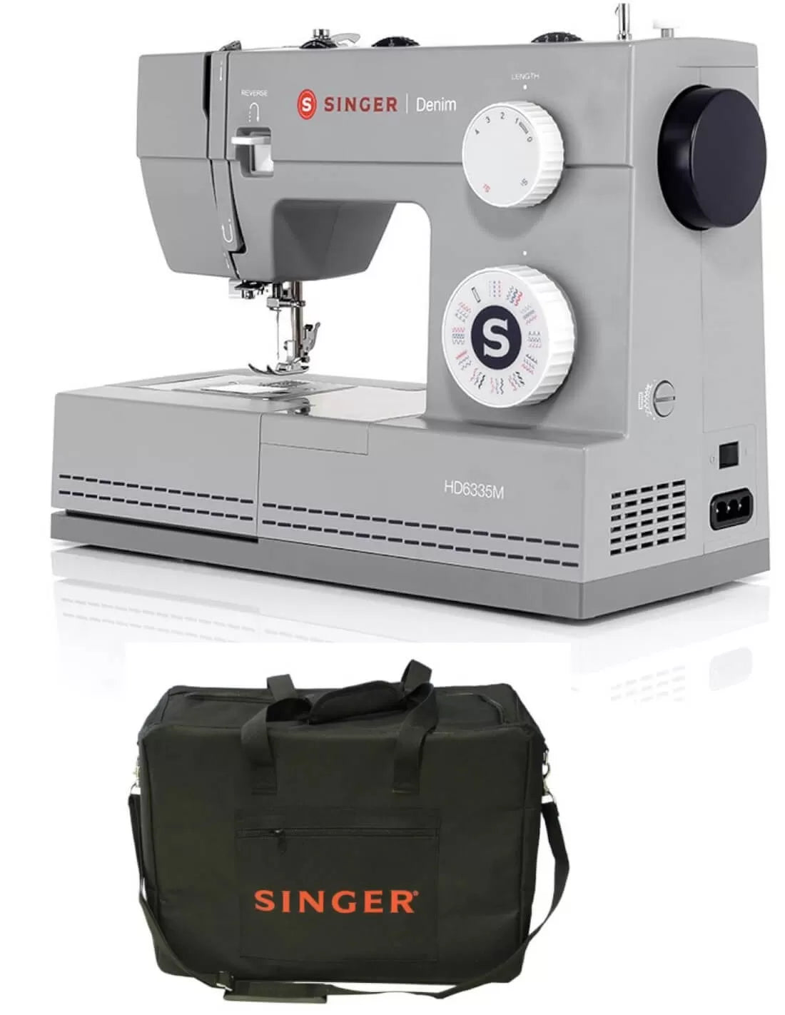 SINGER HD 6335 DENIM + TOREBKA